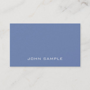 Trendy Professional Modern Pearl Finish Deluxe Business Card