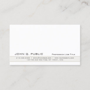 Trendy Professional Sophisticated Vintage Colours Business Card