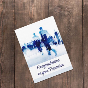 Trendy, Promotion Congratulations Card 