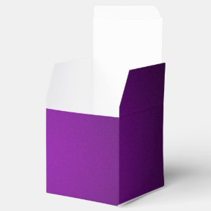 Trendy Purple-Black Grainy Vignette Favour Box