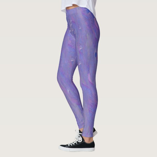 Trendy Purple Leggings (Left)