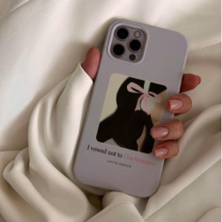 Trendy Purple Pink Stylish Fashionable for Girly iPhone 13 Case