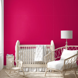 Trendy Raspberry Solid Colour   Elegant Wallpaper