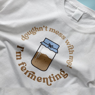 Trendy Retro Sourdough Starter Bread Baker Funny T-Shirt