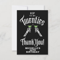 Trendy RIP To My Twenties 30th Birthday Party