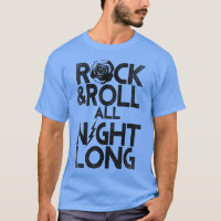 Trendy Rock And Roll All Night Floral Tet