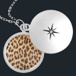 trendy safari fashion leopard spots cheetah print locket necklace<br><div class="desc">trendy safari fashion leopard spots cheetah print bridesmaid necklace.</div>