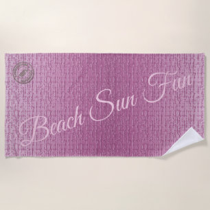 Trendy Sand Beach Towel
