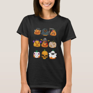 Trendy Scary Halloween 2021 costumes Horror Face P T-Shirt