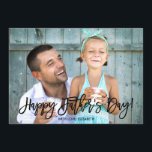 Trendy Script | Father's Day Photo Card<br><div class="desc">Send love this Father's day with this stylish full photo card featuring a pretty script font.</div>
