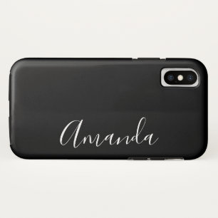 Trendy Script Font (Black) Case-Mate iPhone Case
