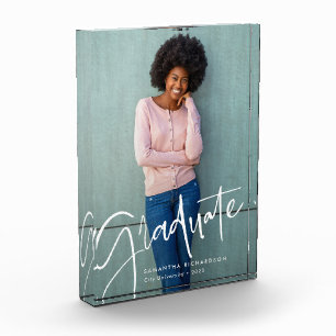 Trendy Script Overlay   2023 Graduate Photo Block