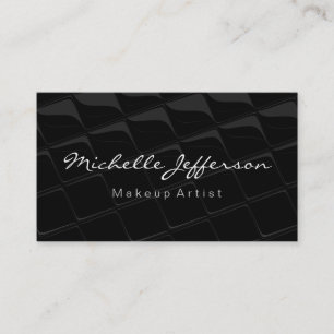 Trendy Script Professional Pattern Business Card
