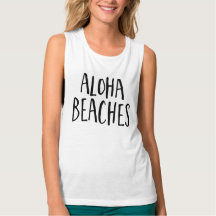 Trendy Script Typography "Aloha Beaches"