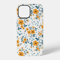 Trendy seamless vintage floral pattern. Endless de