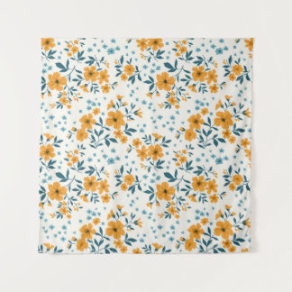 Trendy seamless vintage floral pattern. Endless de Tapestry