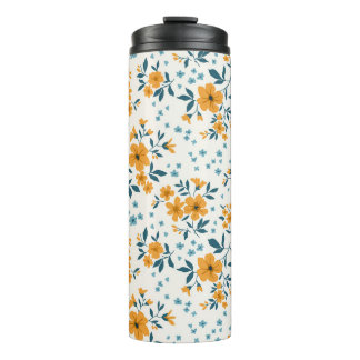 Trendy seamless vintage floral pattern. Endless de Thermal Tumbler