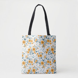 Trendy seamless vintage floral pattern. Endless de Tote Bag