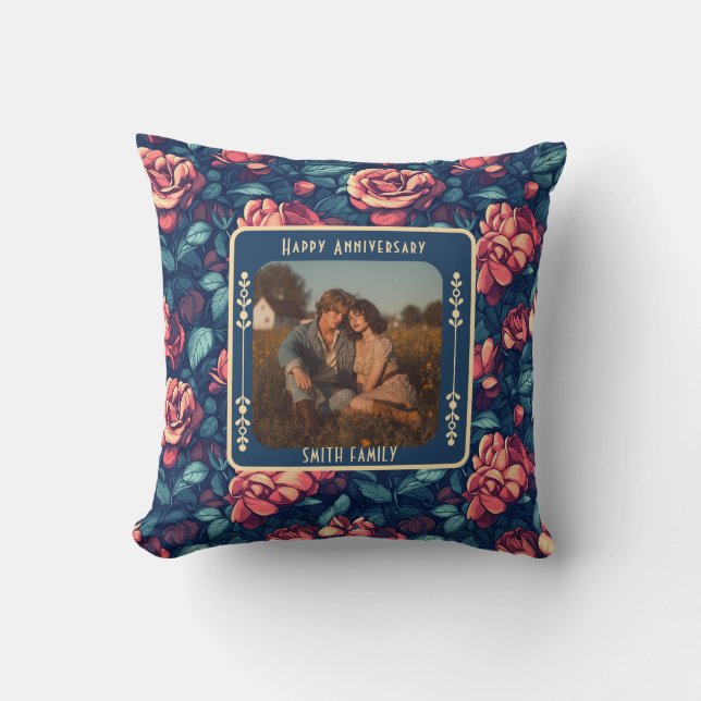 Trendy Sentimental 50Th Wedding Anniversary  Cushion (Front)