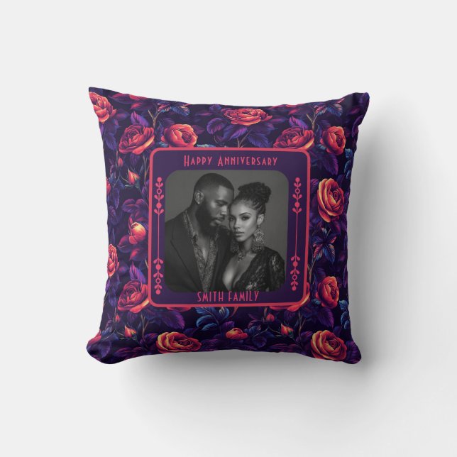 Trendy Sentimental 50Th Wedding Throw Pillow (Front)