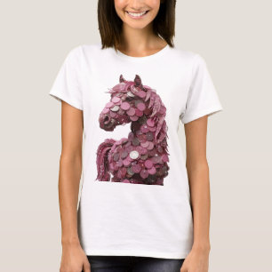 Trendy Silver ABSTRACT ART Graphic Design T-Shirt