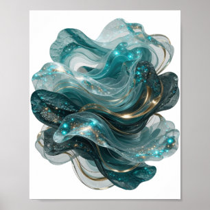 Trendy Silver UNIVERSE Poster