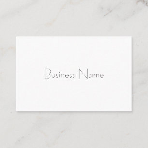 Trendy Simple Template Professional Elegant Modern Business Card