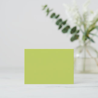 Trendy Soft Chartreuse Note Card