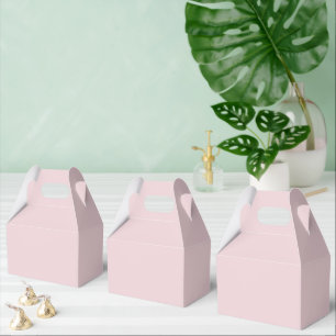 Trendy Soft Pastel Pink - Favour Boxes