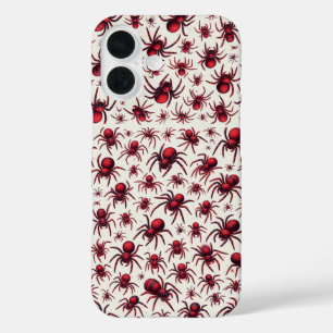 Trendy Spider Design Web of Style iPhone 16 Case