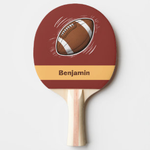 Trendy Sport Boy American Football Personalised Ping Pong Paddle