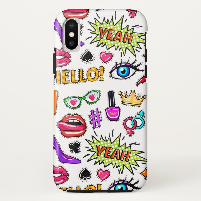 "Trendy stickers       Case-Mate iPhone Case (Back)