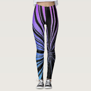 Trendy Stylish Astral Canvas Miami Style Leggings
