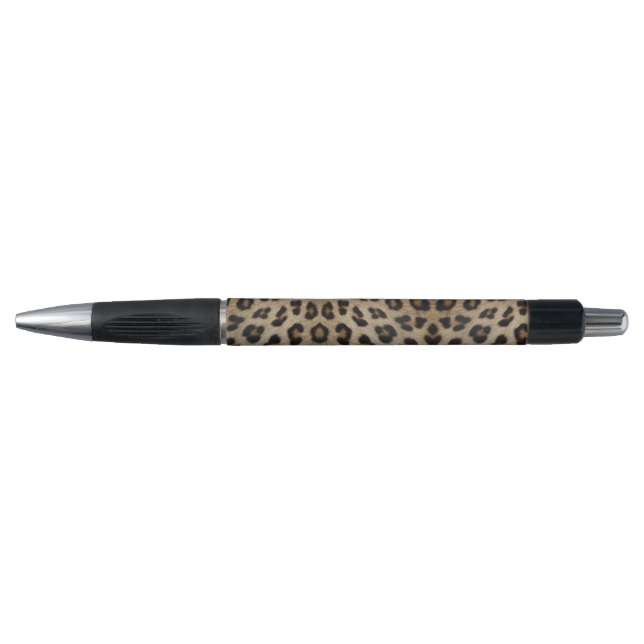 Trendy stylish bold leopard fur animal print fun (Front)