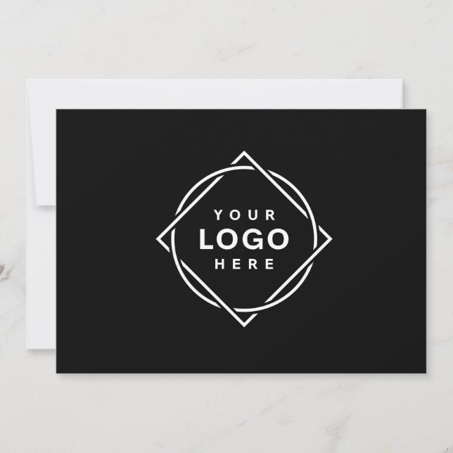 Trendy stylish & elegant branded invitation (Front)