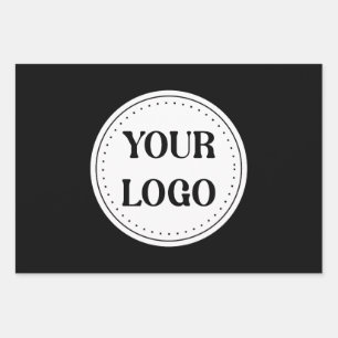 Trendy stylish & elegant branded wrapping paper sheet