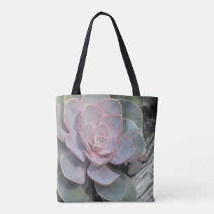 Trendy Succulent Tote Bag