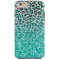 trendy summer aqua green leopard animal print