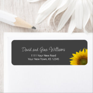 Trendy Sunflower Grey Botanical Boho