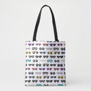 Trendy Sunglasses Pattern Tote Bag – Fashionable