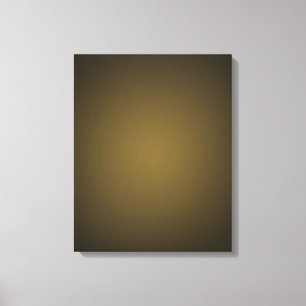 Trendy Tan and Black Grainy Vignette Canvas Print