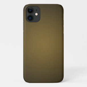 Trendy Tan and Black Grainy Vignette Case-Mate iPhone Case