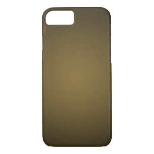 Trendy Tan and Black Grainy Vignette Case-Mate iPhone Case