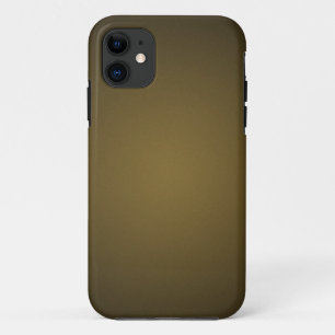 Trendy Tan and Black Grainy Vignette Case-Mate iPhone Case