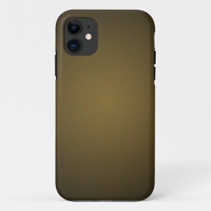 Trendy Tan and Black Grainy Vignette Case-Mate iPhone Case