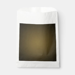 Trendy Tan and Black Grainy Vignette Favour Bags