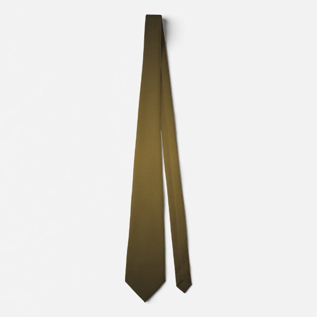 Trendy Tan and Black Grainy Vignette Tie (Front)
