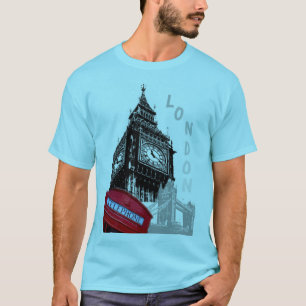 Trendy Template Elegant Modern Pop Art London T-Shirt