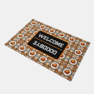 Trendy Thanksgiving Pumpkin Autumn Collection Doormat