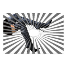 Trendy Thigh High Boot Art